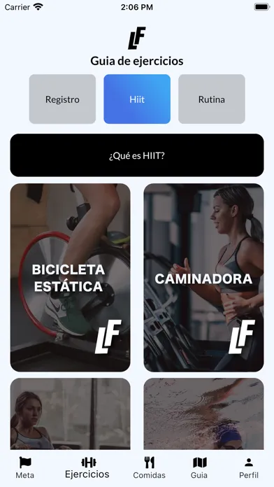 Screenshot di Leanfit 2.0