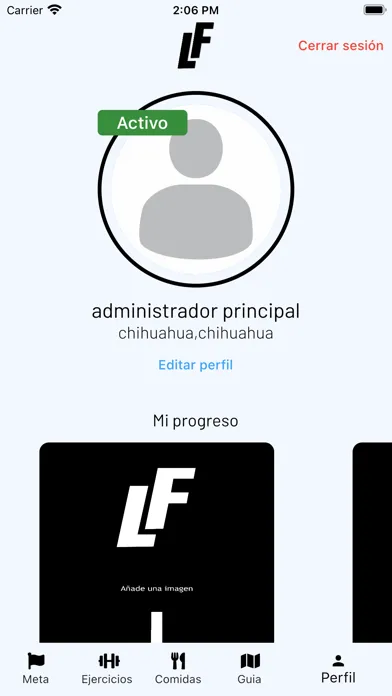 Screenshot di Leanfit 2.0