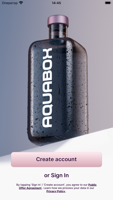 Zrzuty ekranu AQUABOX Water