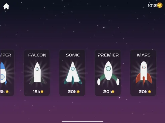 Ảnh chụp màn hình của Rockets X iPad 