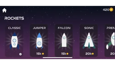 Ảnh chụp màn hình của Rockets X