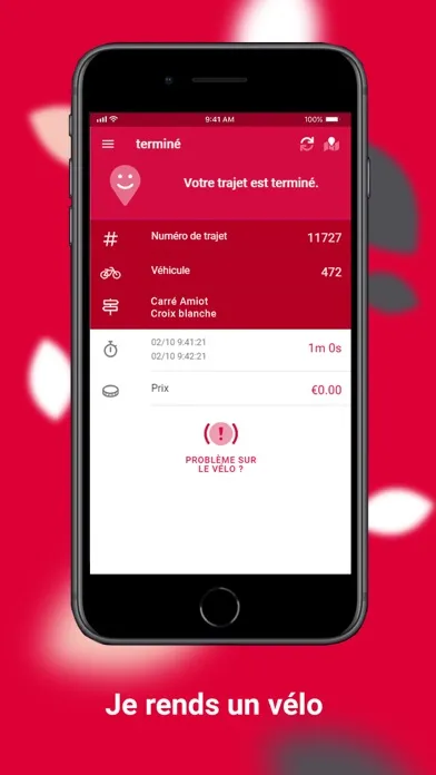 Rubis vélo libre service स्क्रीनशॉट