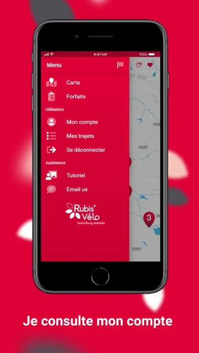 Rubis vélo libre service स्क्रीनशॉट