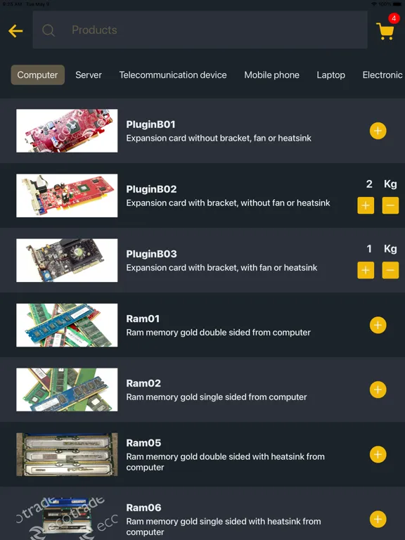 Eco Weee App iPad  سکرین شاٹس