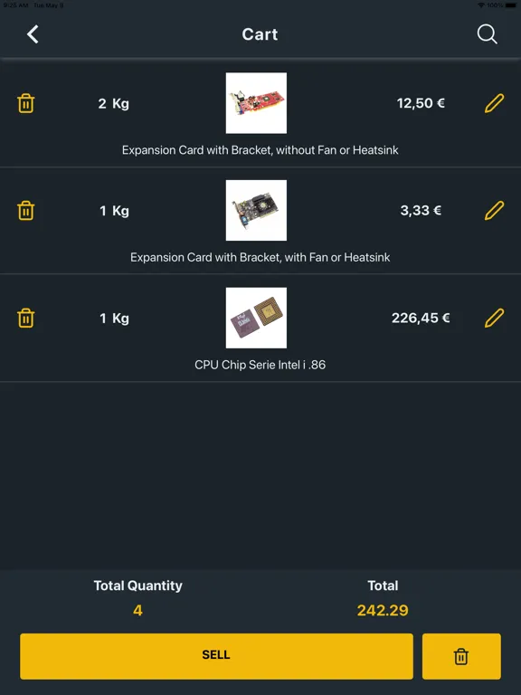 Eco Weee App iPad  سکرین شاٹس