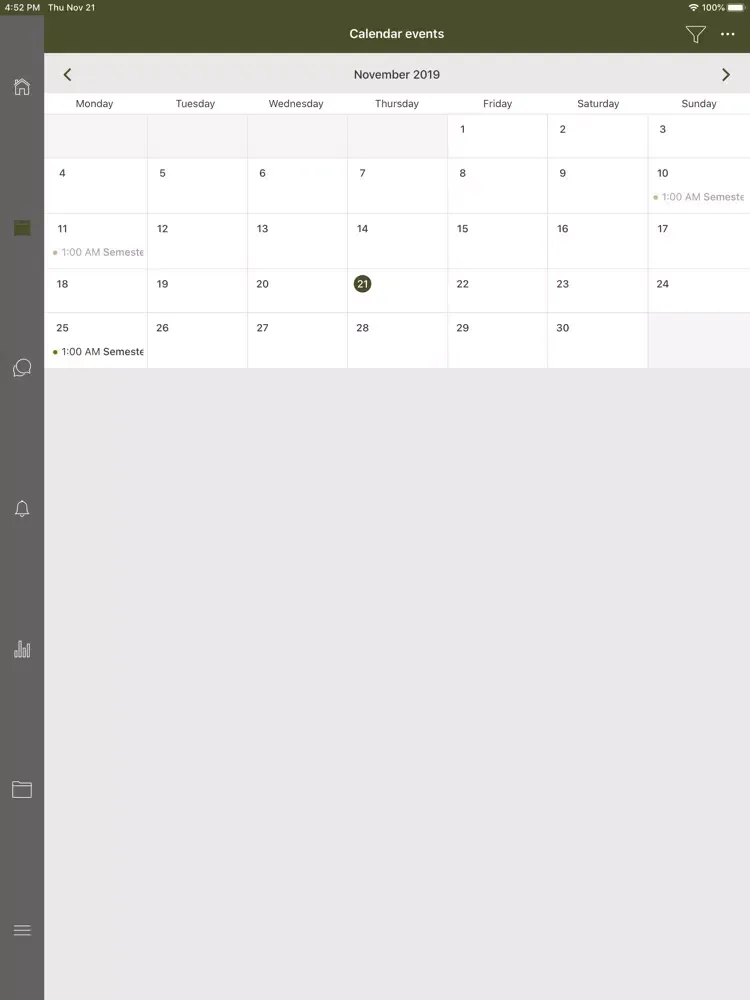 Captures d'écran de Endeavour LMS Mobile iPad 