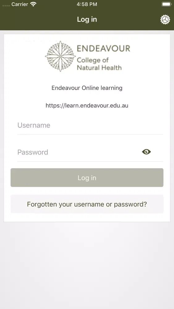 Captures d'écran de Endeavour LMS Mobile