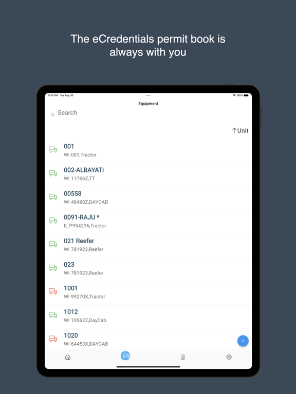 eCred Permits iPad  स्क्रीनशॉट