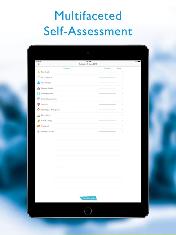 CristalCheck - Cristal International Standards iPad  스크린샷
