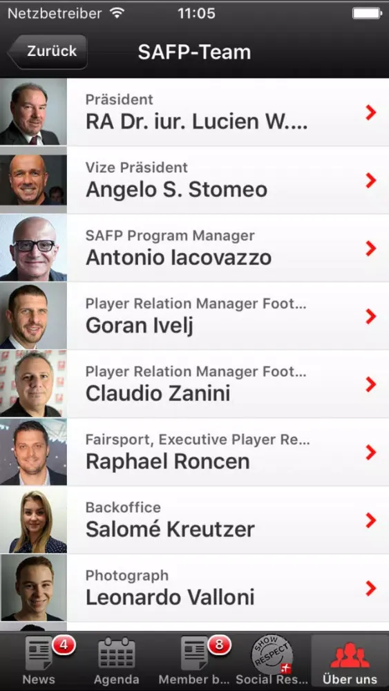 SAFP | Swiss Association of Football Players News应用截图