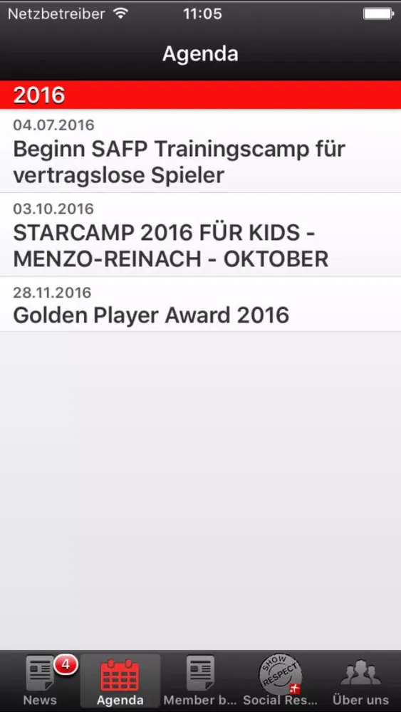 SAFP | Swiss Association of Football Players News应用截图
