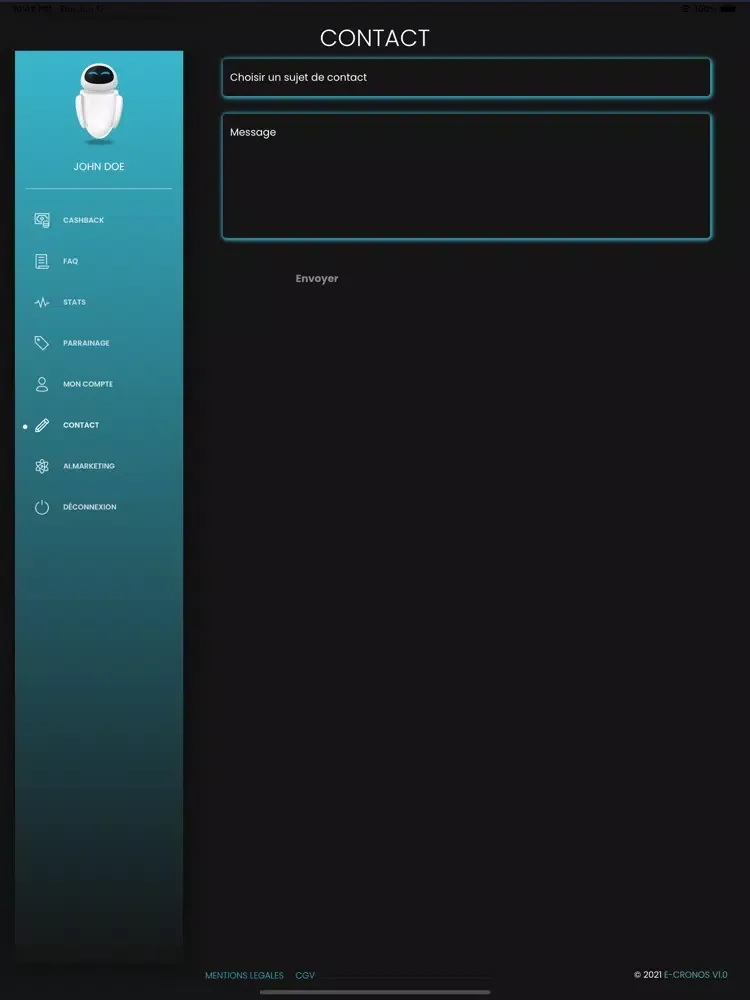 E-CRONOS iPad  Ekran Görüntüleri