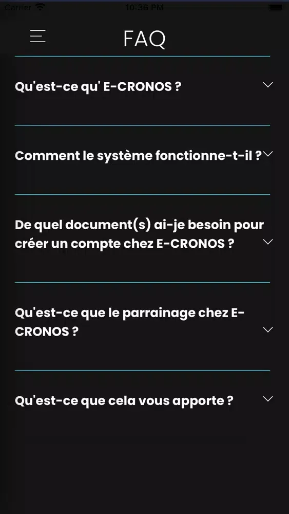 E-CRONOS Ekran Görüntüleri