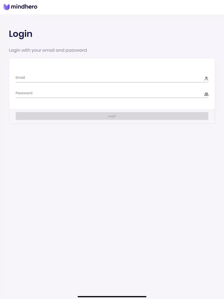 Tangkapan skrin mindhero - blended learning iPad 