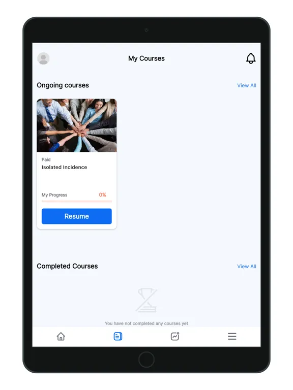 Скриншоты eConnect University iPad 