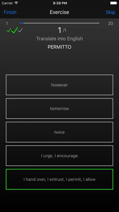SMART Latin Vocab Tester應用截圖