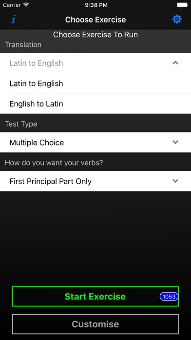 SMART Latin Vocab Tester應用截圖