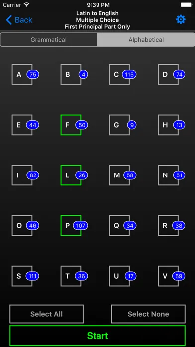 SMART Latin Vocab Tester應用截圖