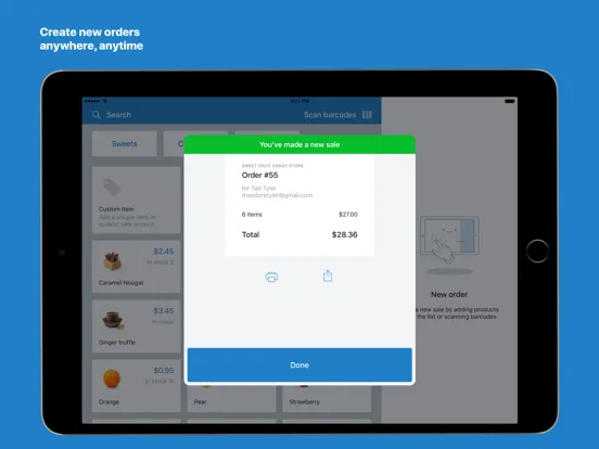 Sell on the Go iPad 应用截图