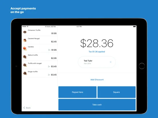 Sell on the Go iPad 应用截图