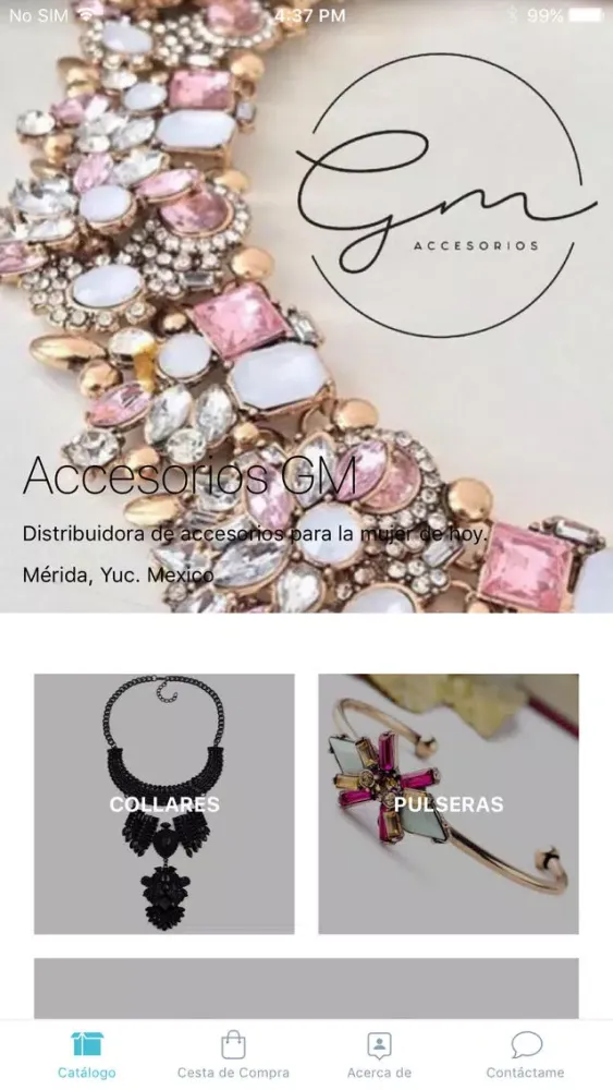 Tangkapan layar Accesorios GM