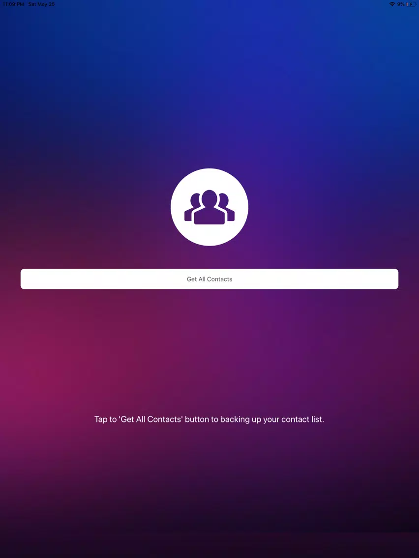 Contacts Backup & Share Endi iPad  سکرین شاٹس
