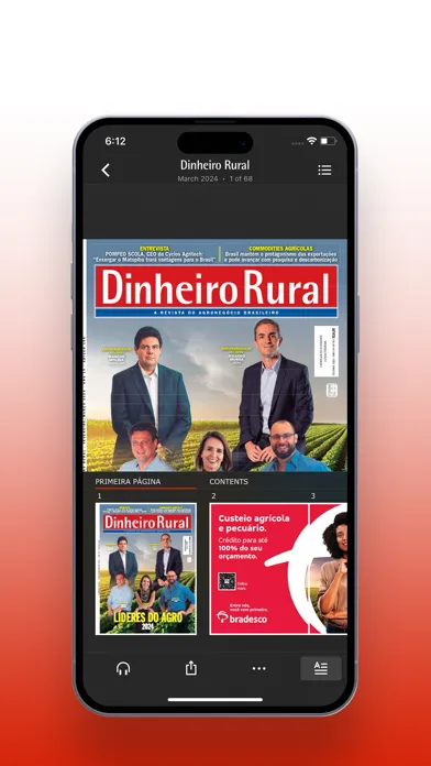 Ảnh chụp màn hình của Dinheiro Rural