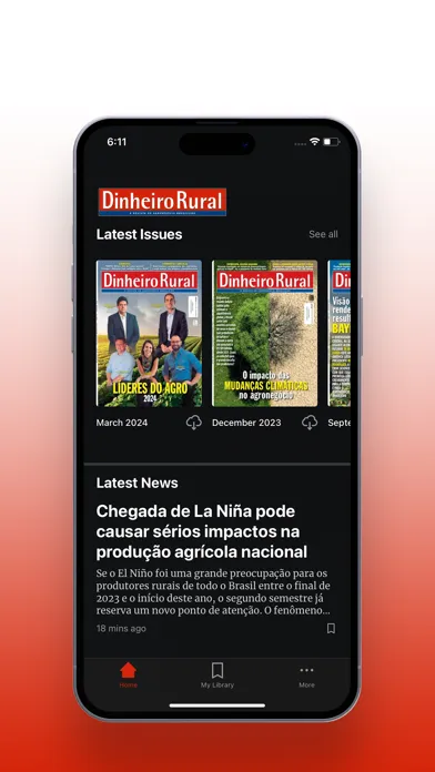 Ảnh chụp màn hình của Dinheiro Rural