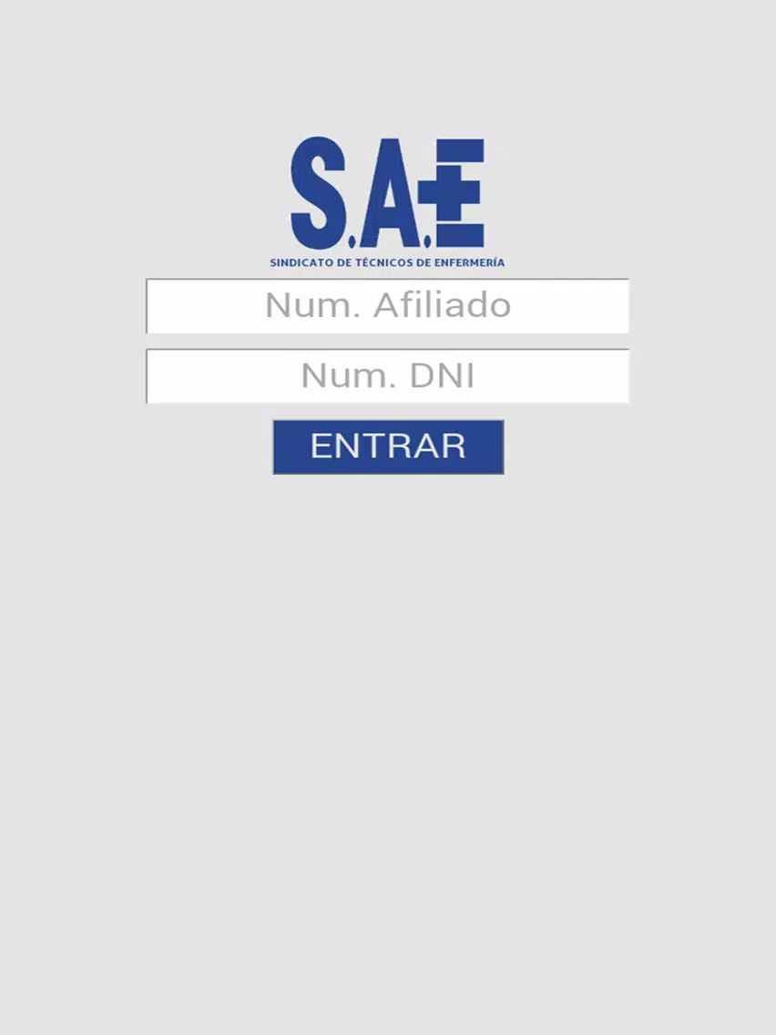Tangkapan skrin SAE iPad 