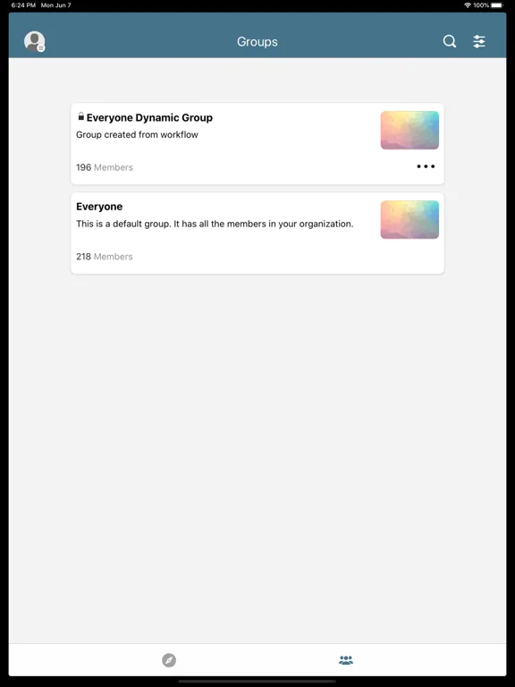 My Learning Hub Connect(MLHC) iPad  سکرین شاٹس