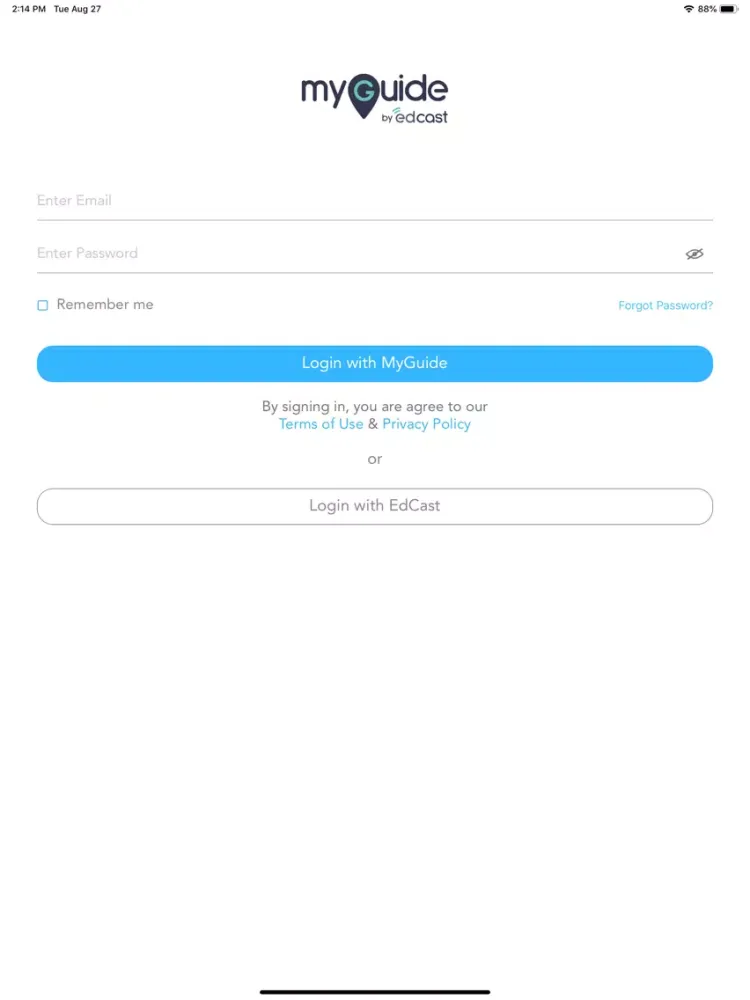 MyGuide Creator and Player iPad  سکرین شاٹس