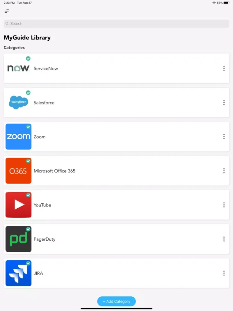 MyGuide Creator and Player iPad  سکرین شاٹس