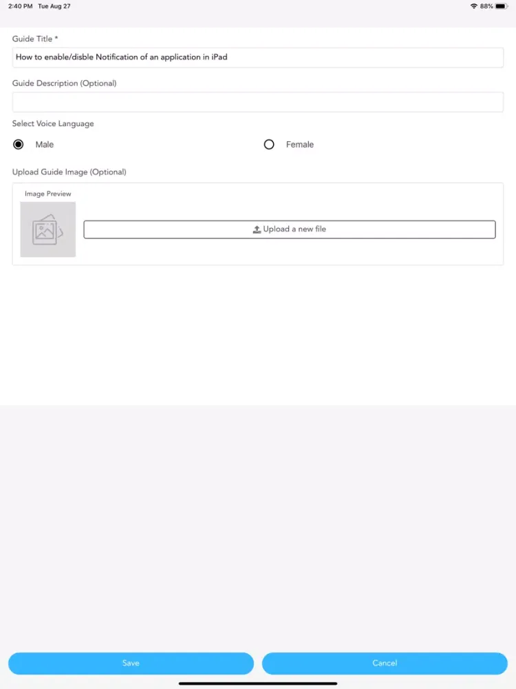 MyGuide Creator and Player iPad  سکرین شاٹس