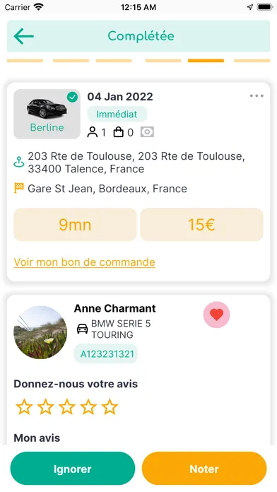 EDD VTC  Bordeaux et Gironde 스크린샷