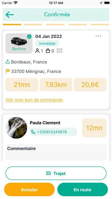 EDD VTC  Bordeaux et Gironde 스크린샷