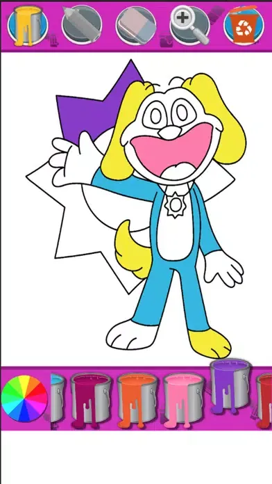 Скриншоты dog coloring day