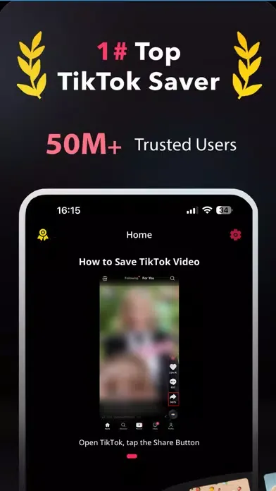 SnapTik : Save TikTok Video スクリーンショット