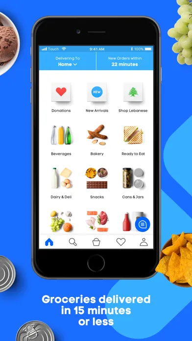 Capturas de pantalla de noknok - Groceries made fast.