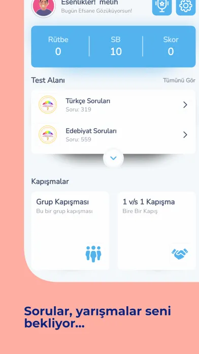 Edebiyat ve Türkçe Soru Çöz স্ক্রিনশট
