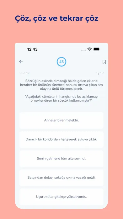 Edebiyat ve Türkçe Soru Çöz স্ক্রিনশট