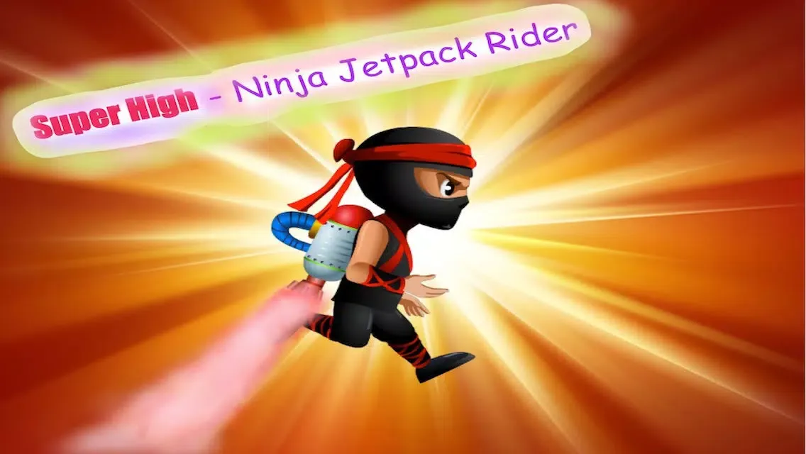 Super High-Ninja Jetpack Action game স্ক্রিনশট