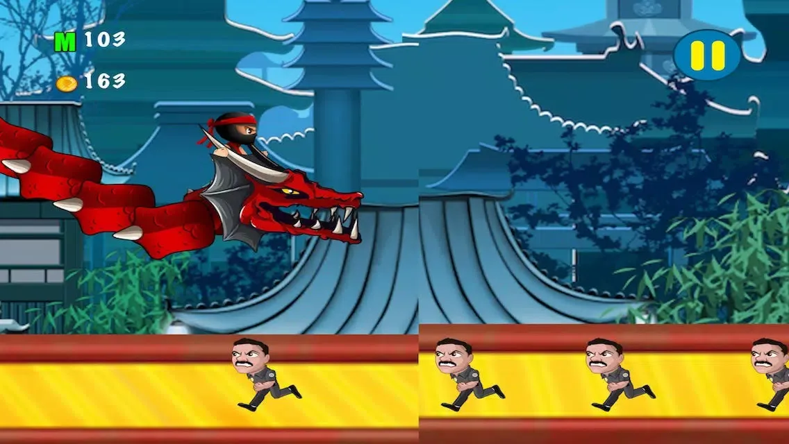 Super High-Ninja Jetpack Action game স্ক্রিনশট