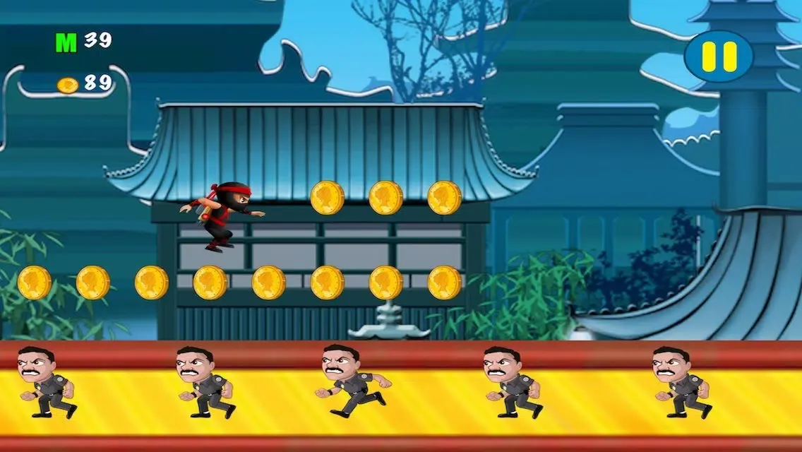 Super High-Ninja Jetpack Action game স্ক্রিনশট