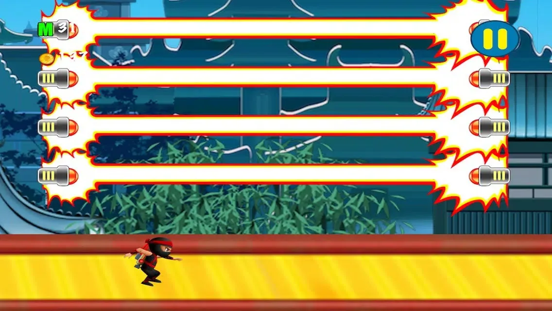 Super High-Ninja Jetpack Action game স্ক্রিনশট