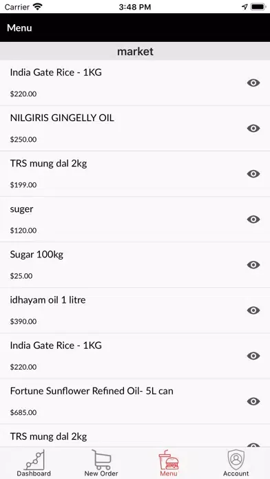Captures d'écran de E-Delivery Outlet