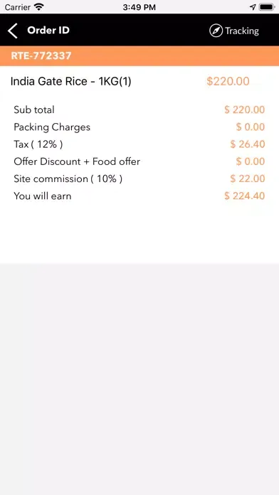 Captures d'écran de E-Delivery Outlet