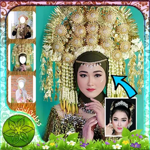 Traditional Bridal Hijab Edit Ekran Görüntüleri