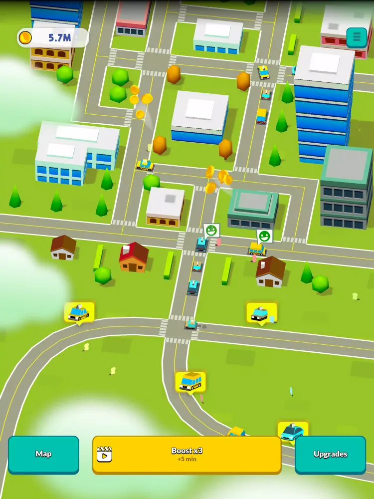 Zrzuty ekranu Idle Taxi Business