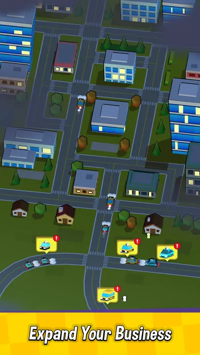 Idle Taxi Business Screenshots