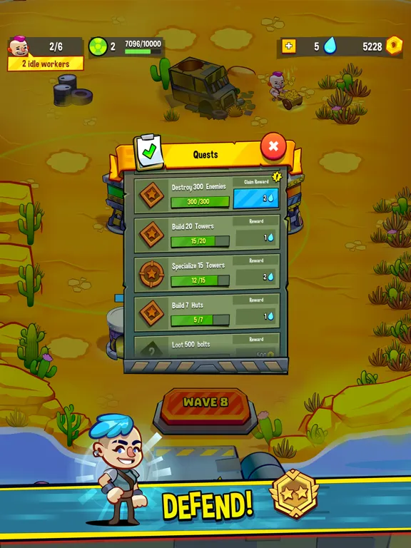 Capturas de tela do War Towers – Defense Strategy iPad 